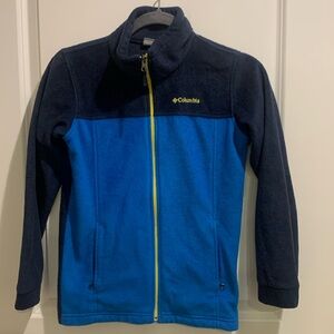 Columbia blue zip up